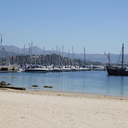 Inmejorables Vistas A Las Islas Cies Baiona Bagian luar foto
