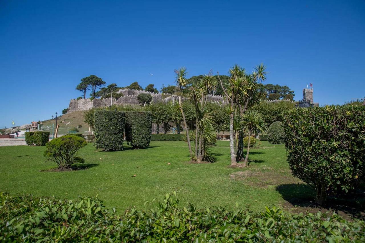 Inmejorables Vistas A Las Islas Cies Baiona Bagian luar foto